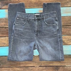Madewell “The Perfect Vintage Crop” Style High Rise Jeans